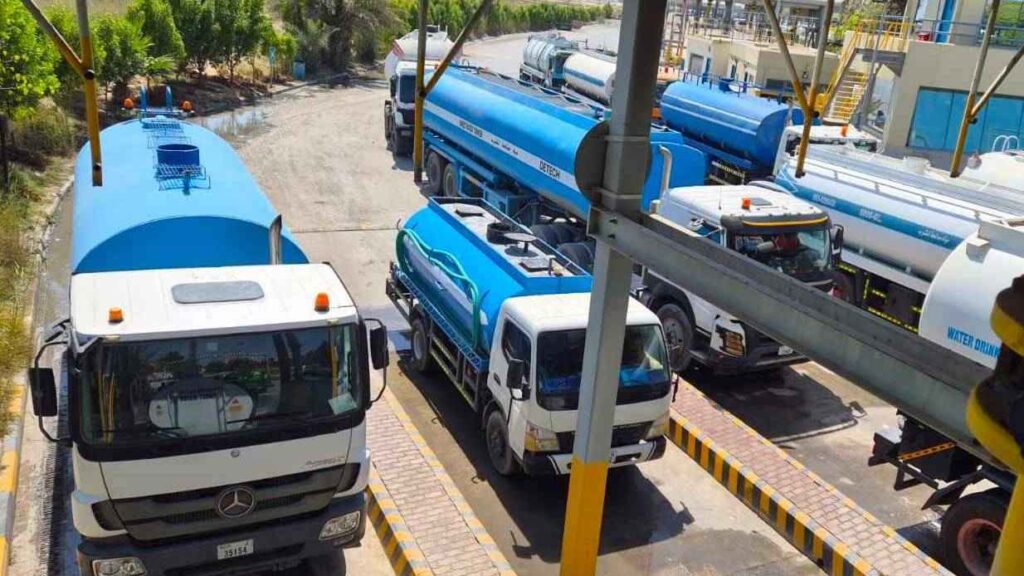sweet water tanker