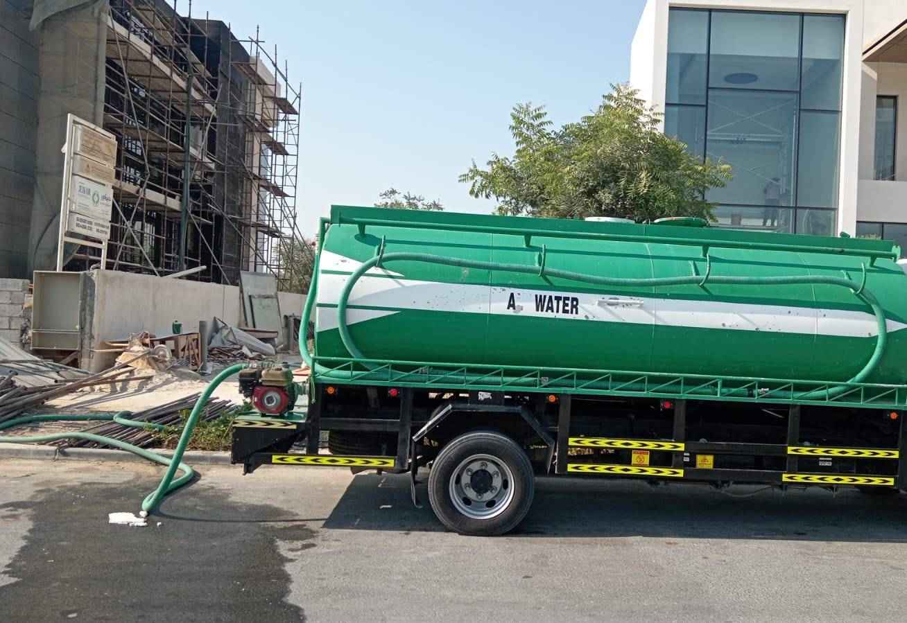 Salt water for construction